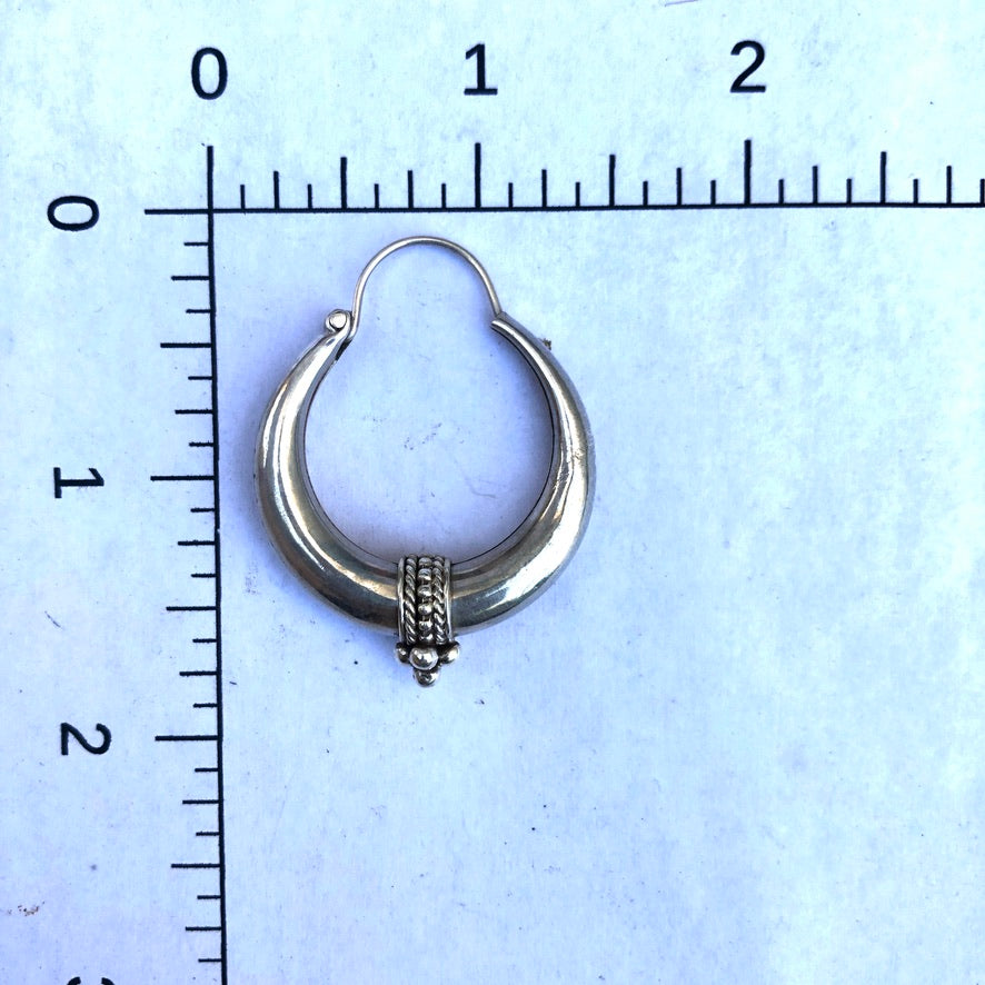 Traditional Nevari Hoop Earrings