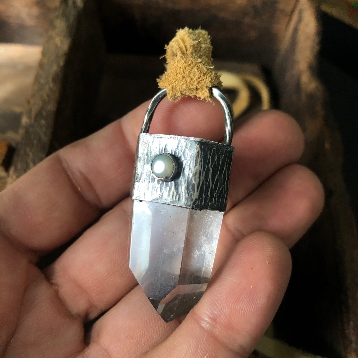 Himalayan Crystal Quartz Necklace