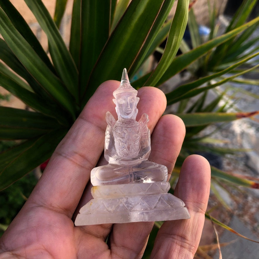 Crystal Quartz Buddha Figurine (Copy)