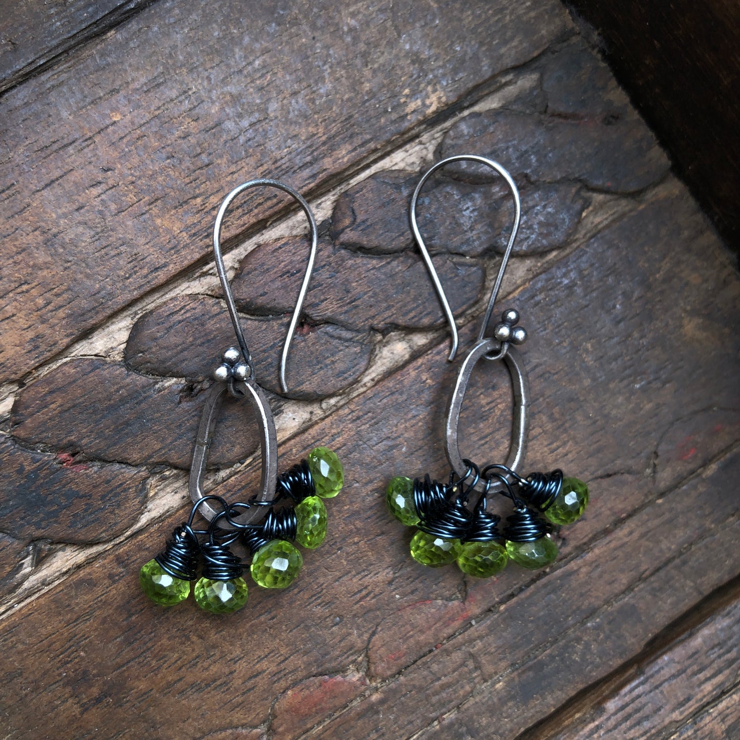 Peridot Dangle Earrings