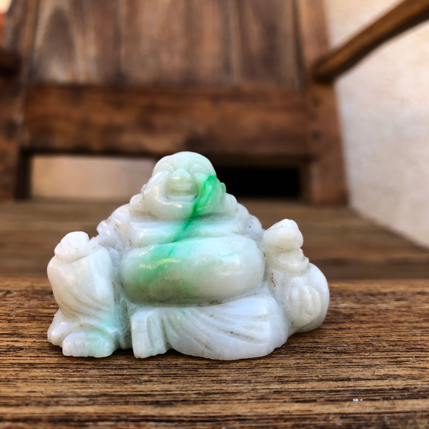 Green Jade Budai Buddha