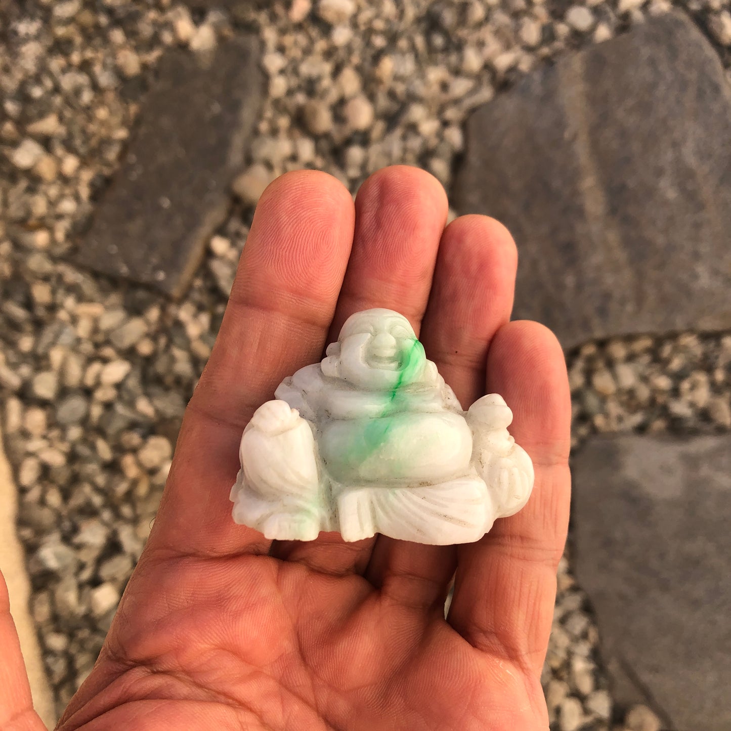 Green Jade Budai Buddha