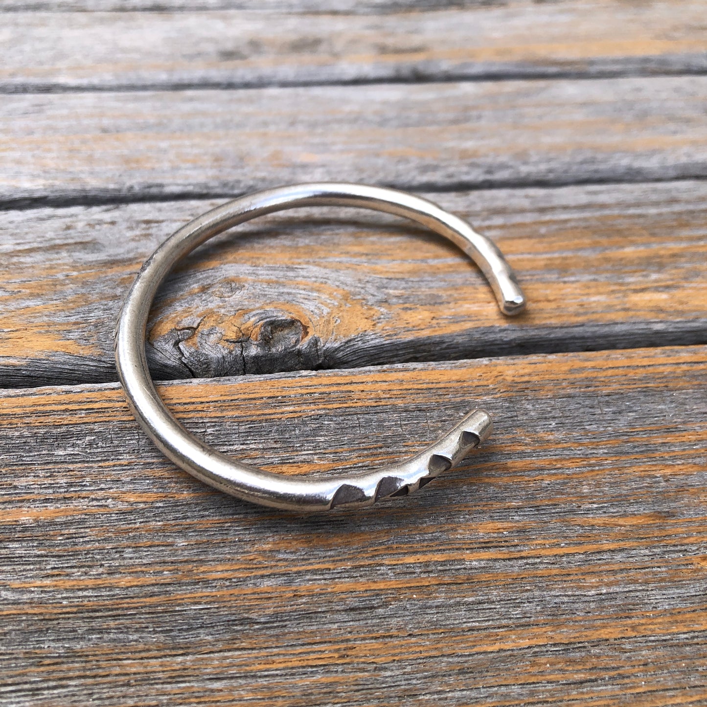 Hilltribe Silver Cuff Bracelet