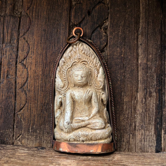 Seated Buddha Amulet Pendant