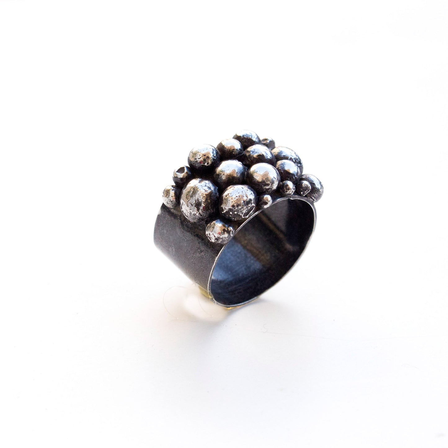 Granulated Sterling Ring