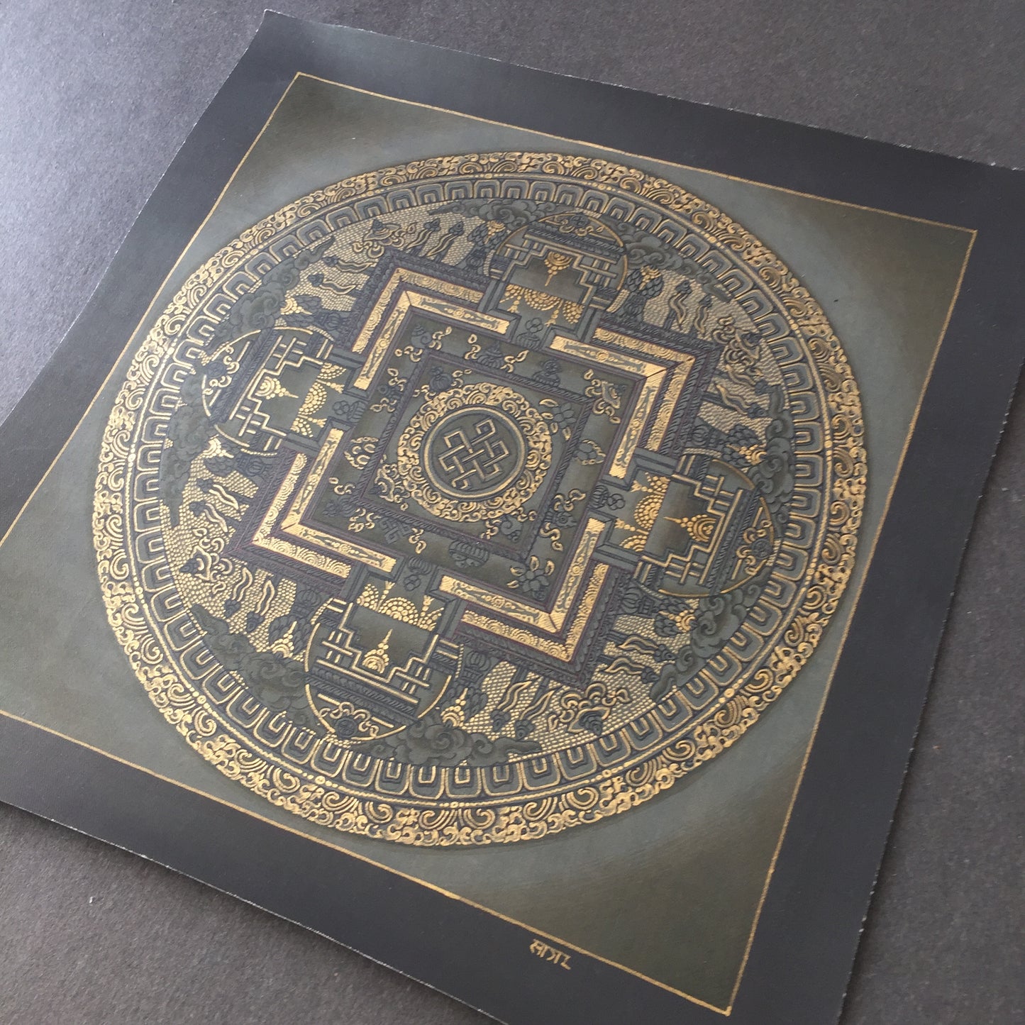 Tibetan Mandala Thangka Painting