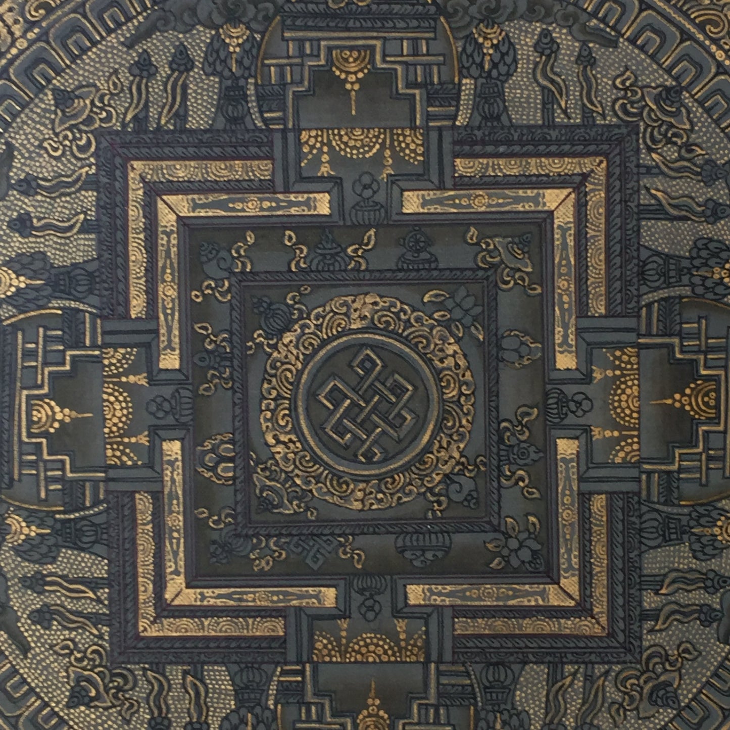 Tibetan Mandala Thangka Painting