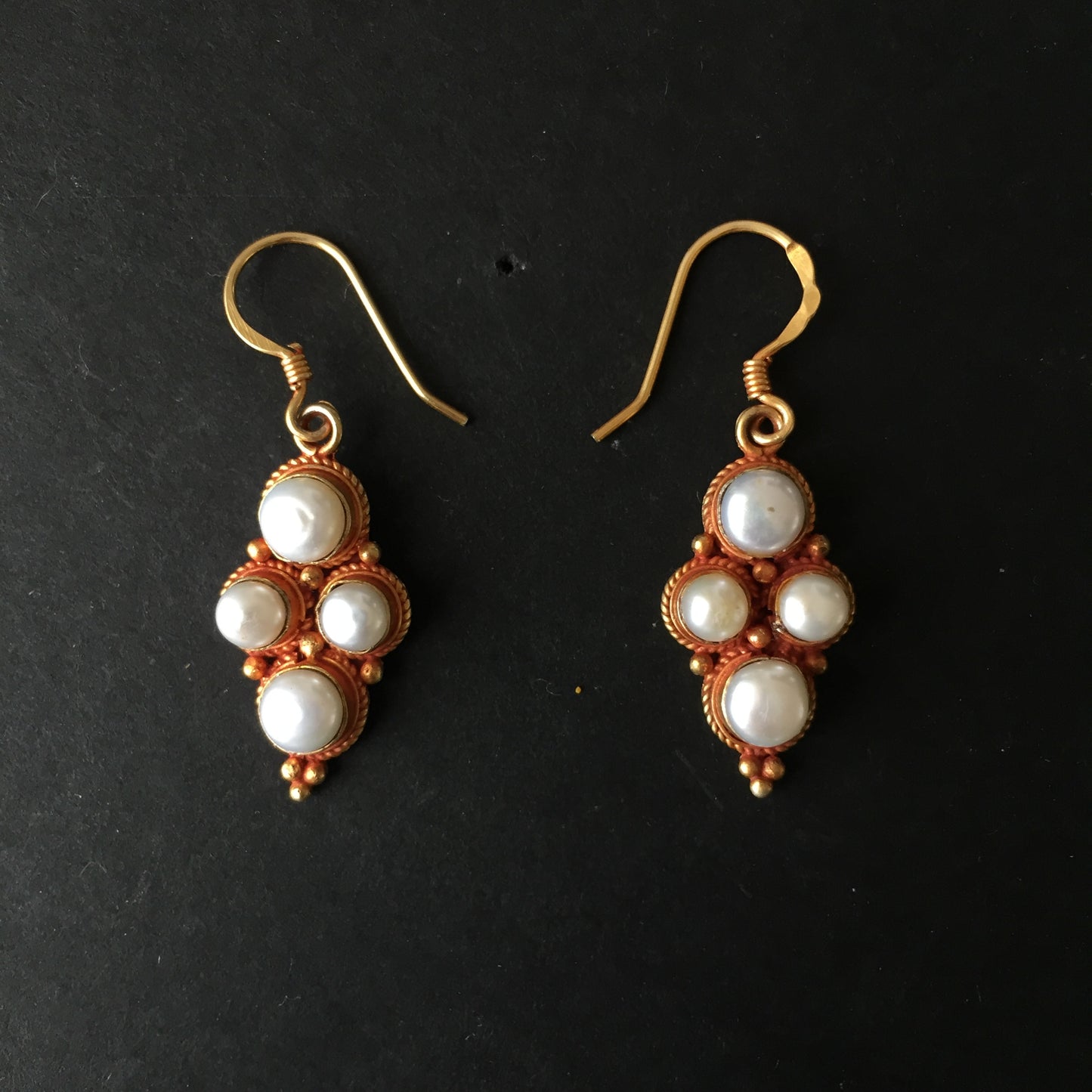 Freshwater Pearl Dangle Earrings