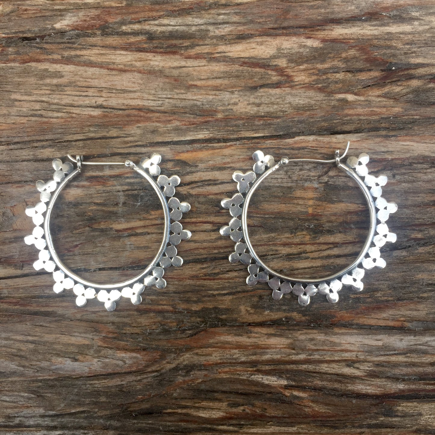 Sterling Silver Hoop Earrings