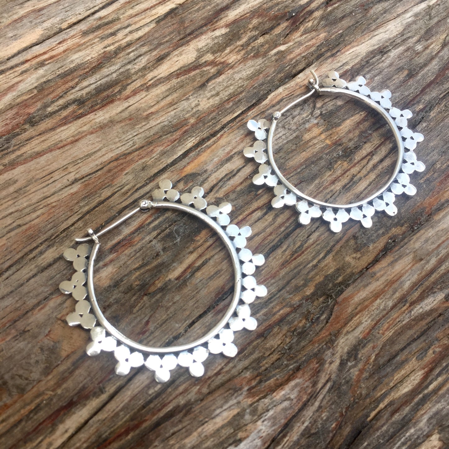 Sterling Silver Hoop Earrings