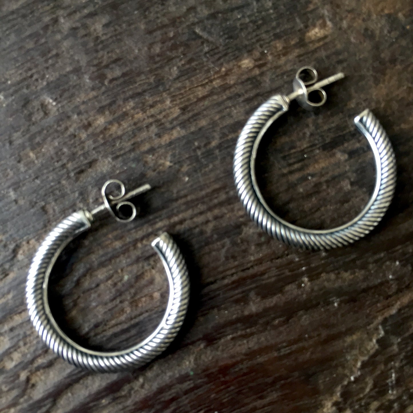 Small Sterling Silver Hoop Earrings