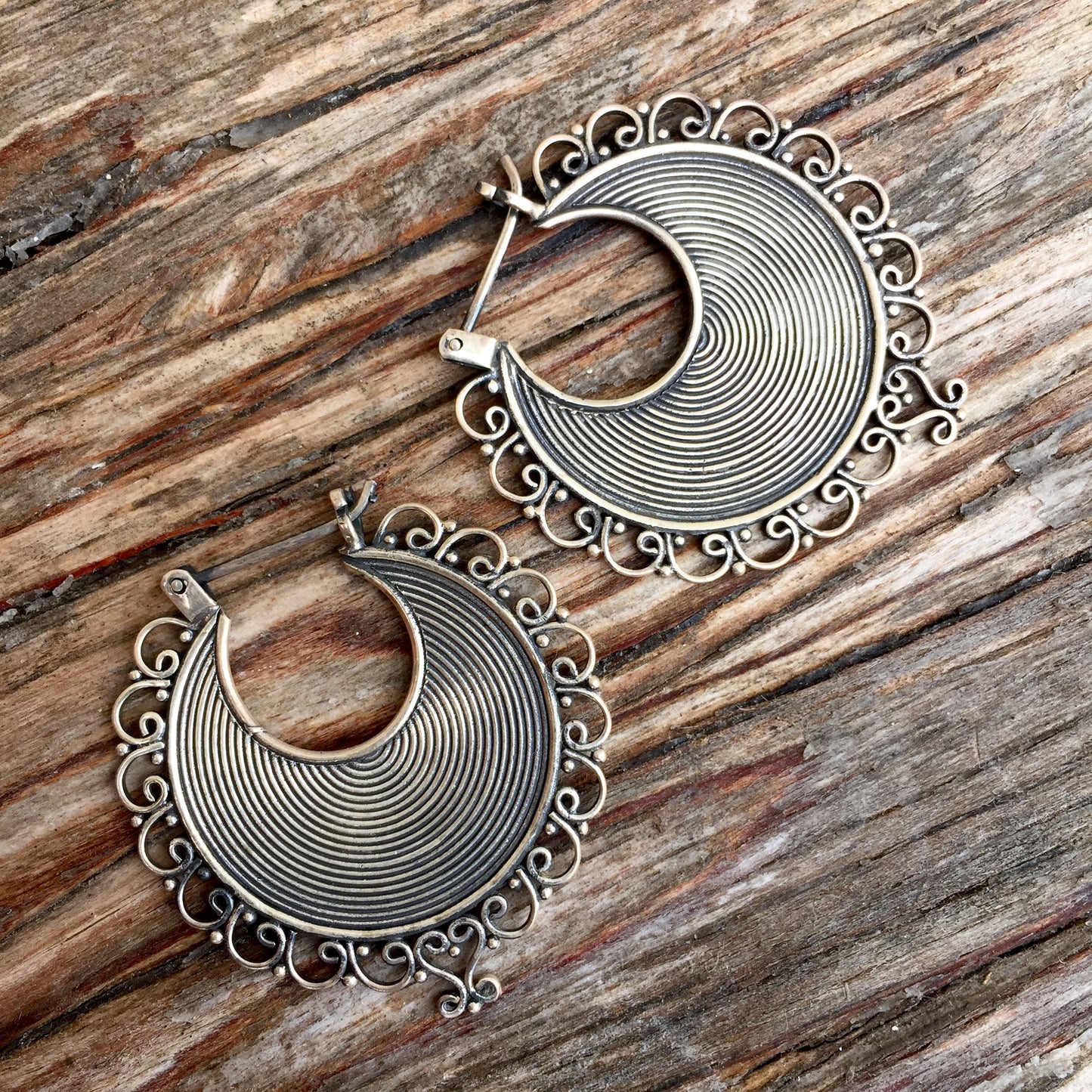 Sterling Silver Hoop Earrings