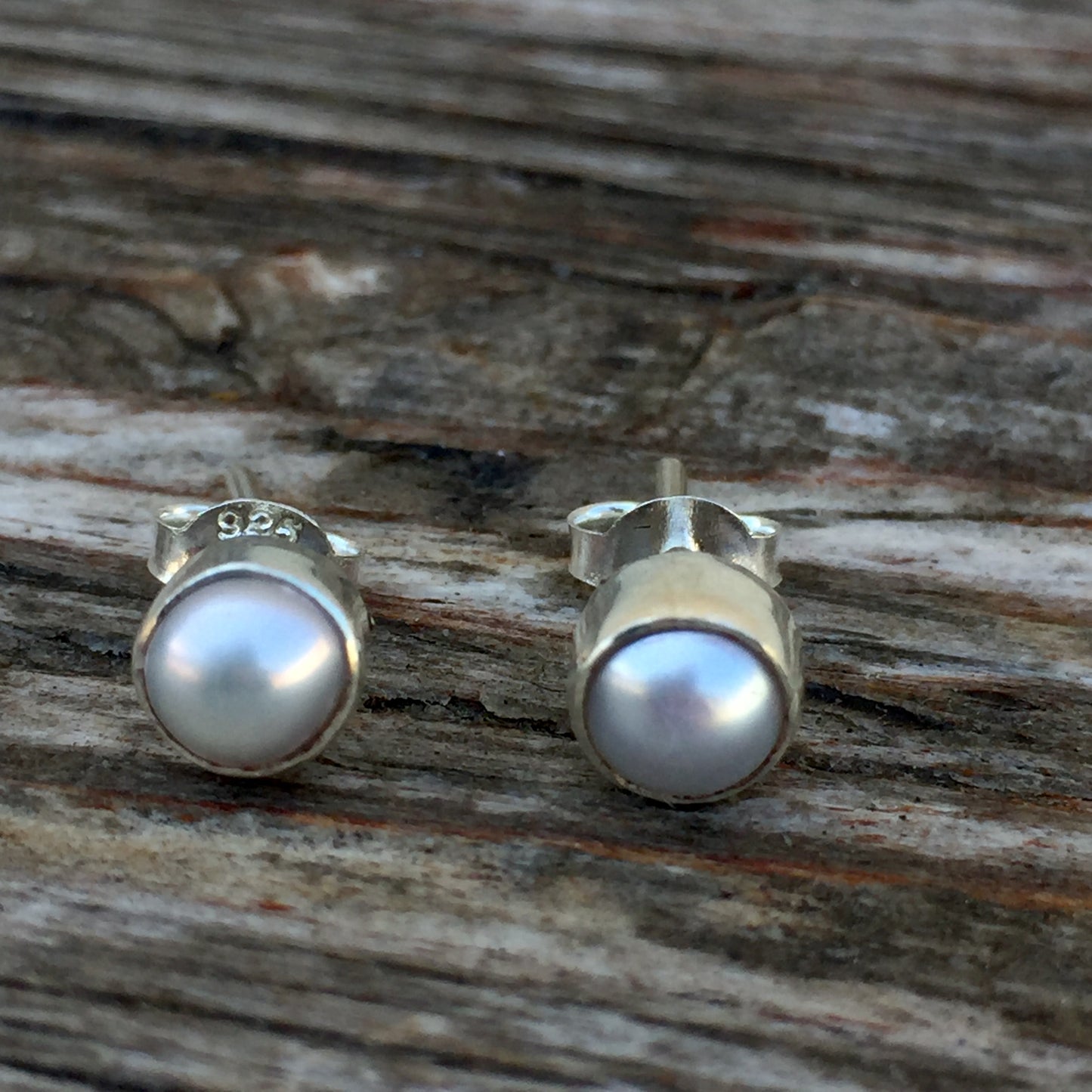 Freshwater Pearl Stud Earrings