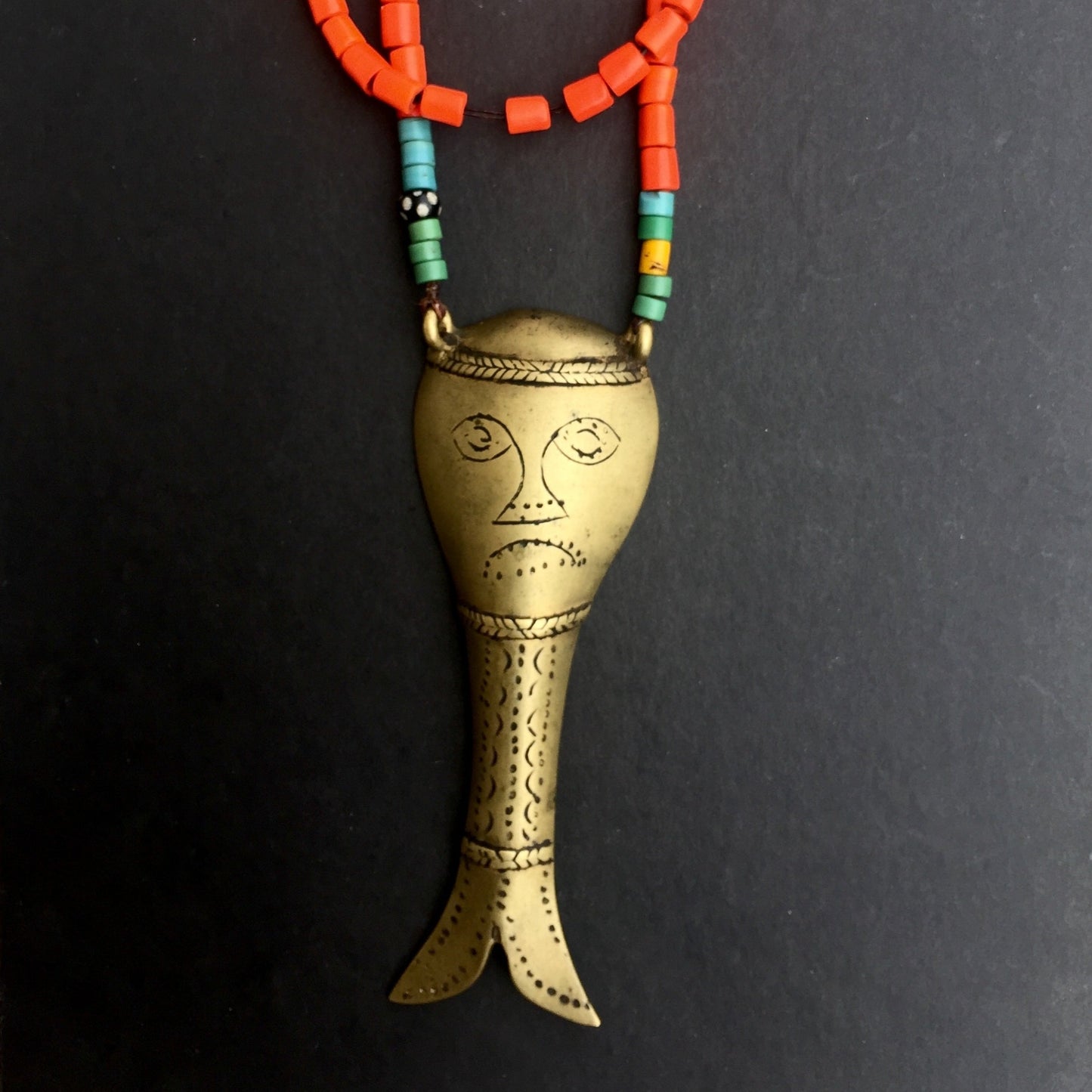 Vintage Naga Tribal Bead Necklace