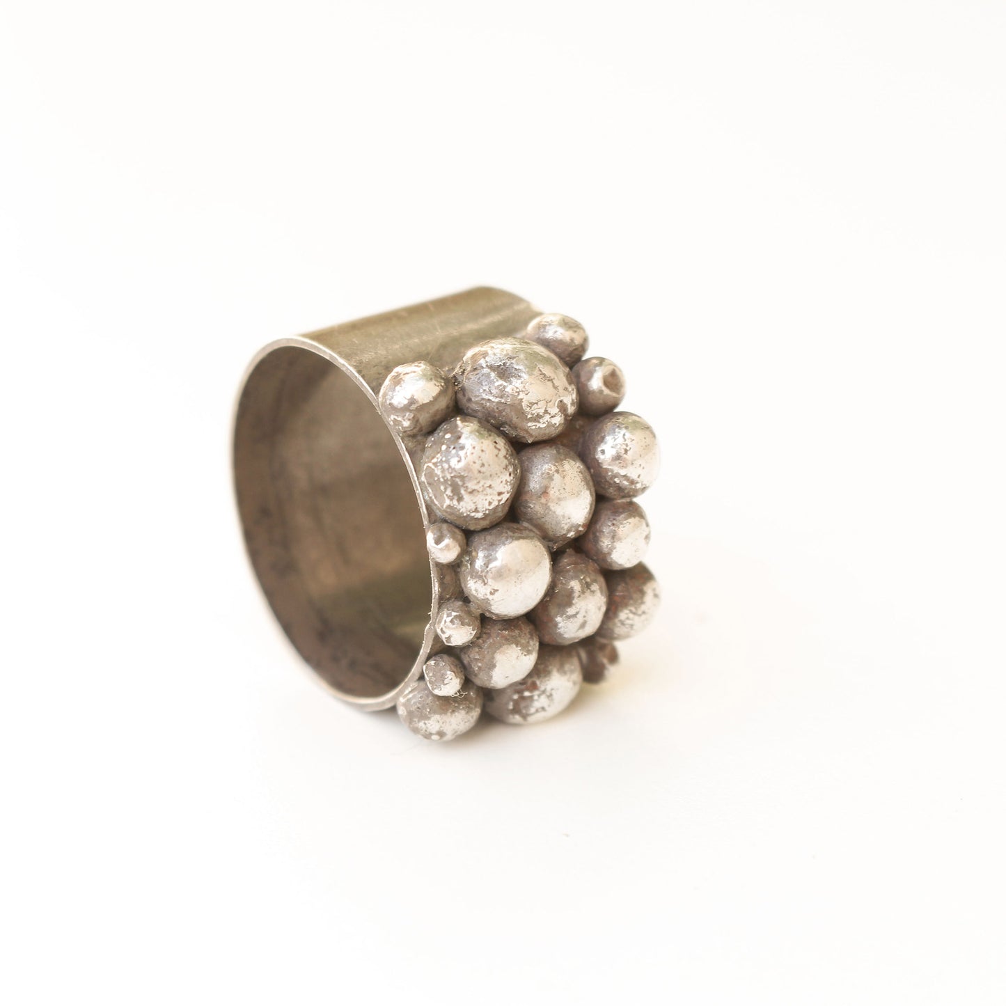 Granulated Sterling Ring