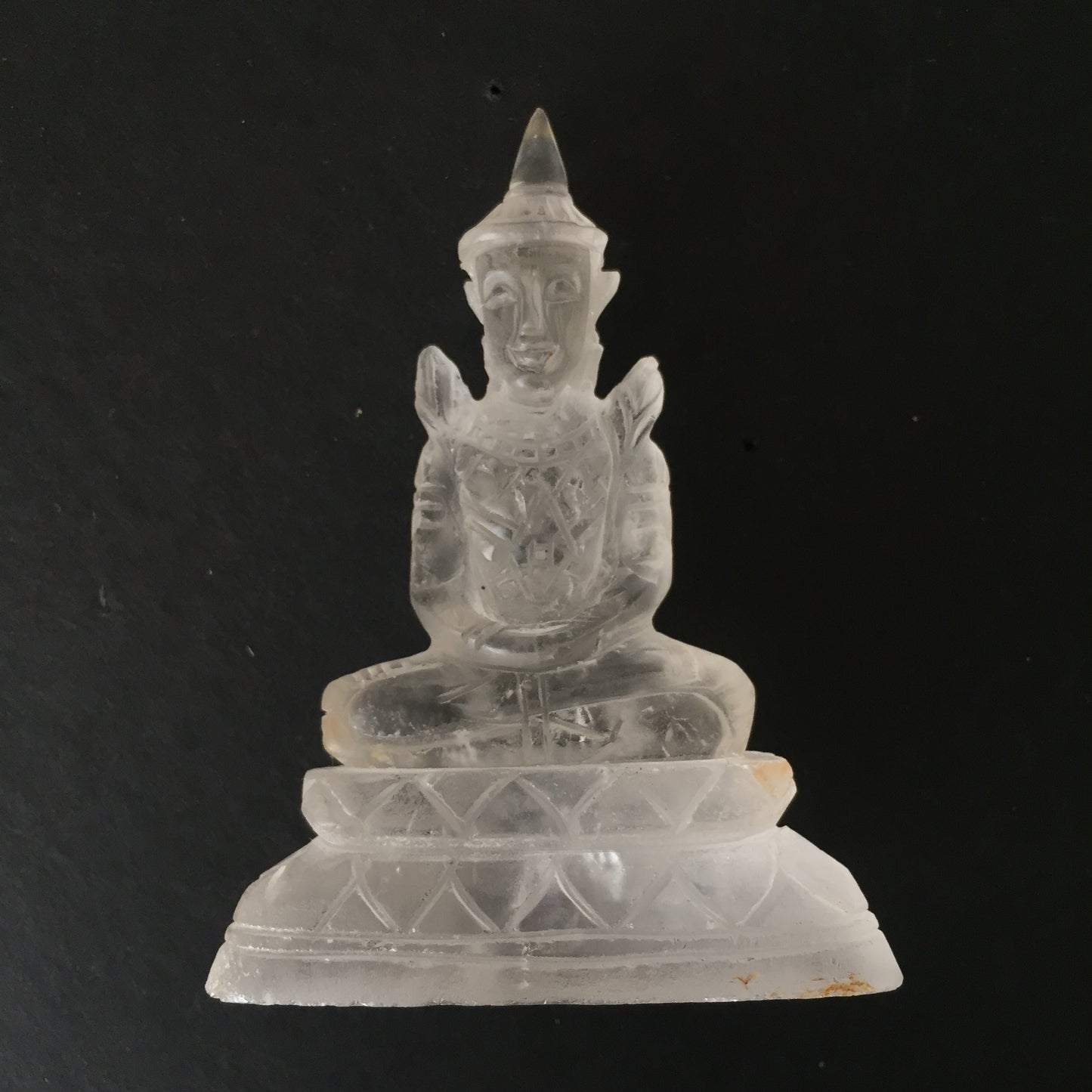 Himalayan Quartz Buddha Statue