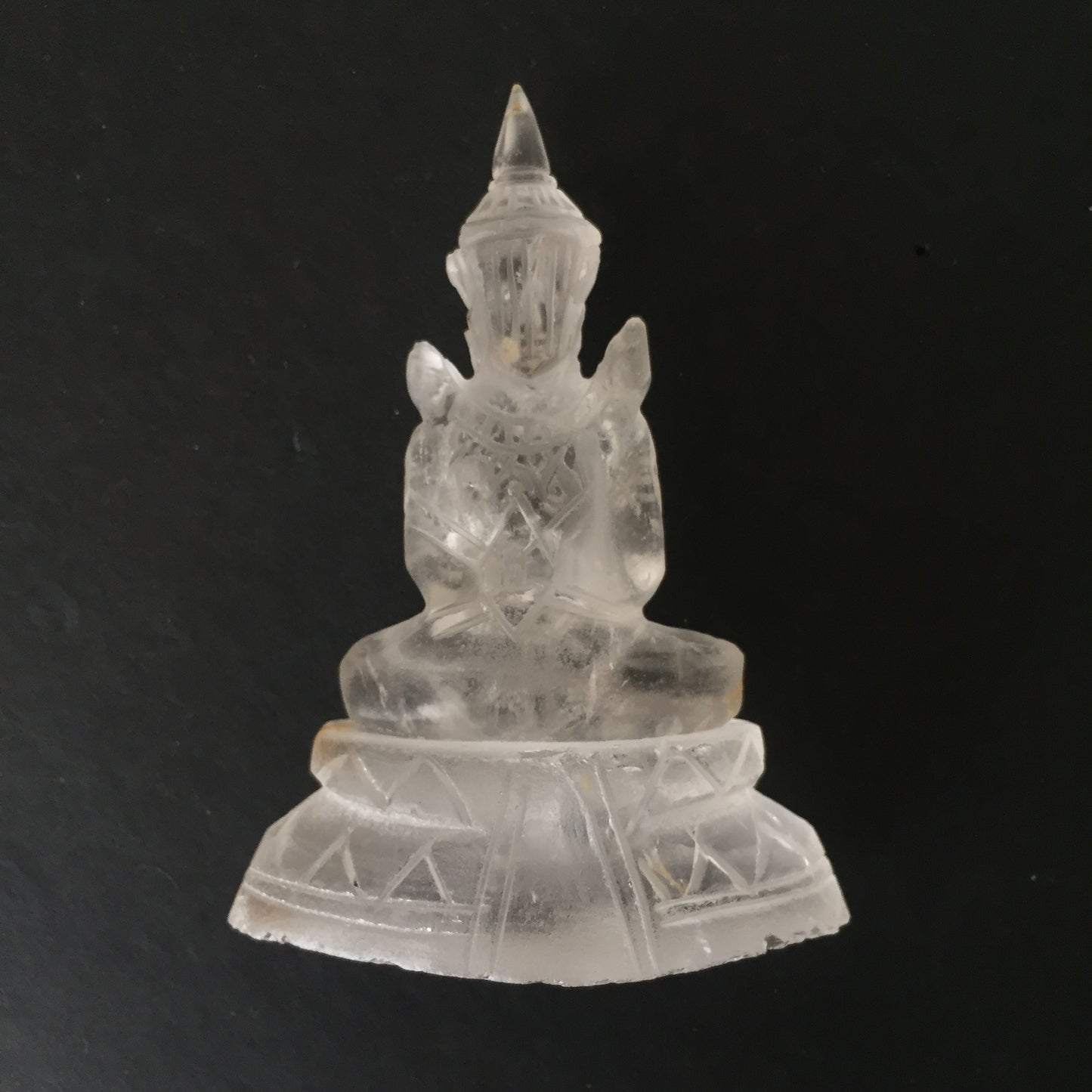 Himalayan Quartz Buddha Statue