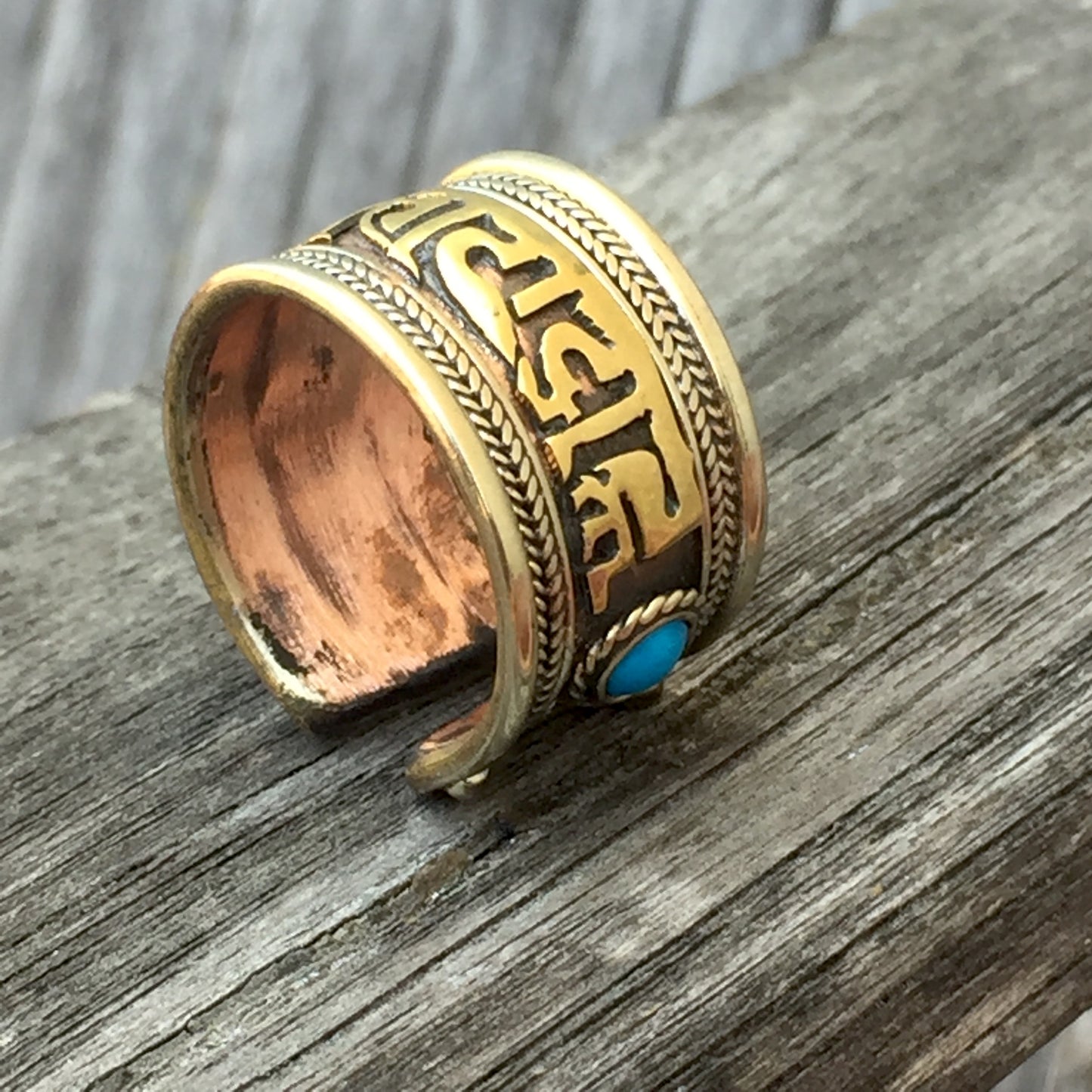 Tibetan Mantra Ring