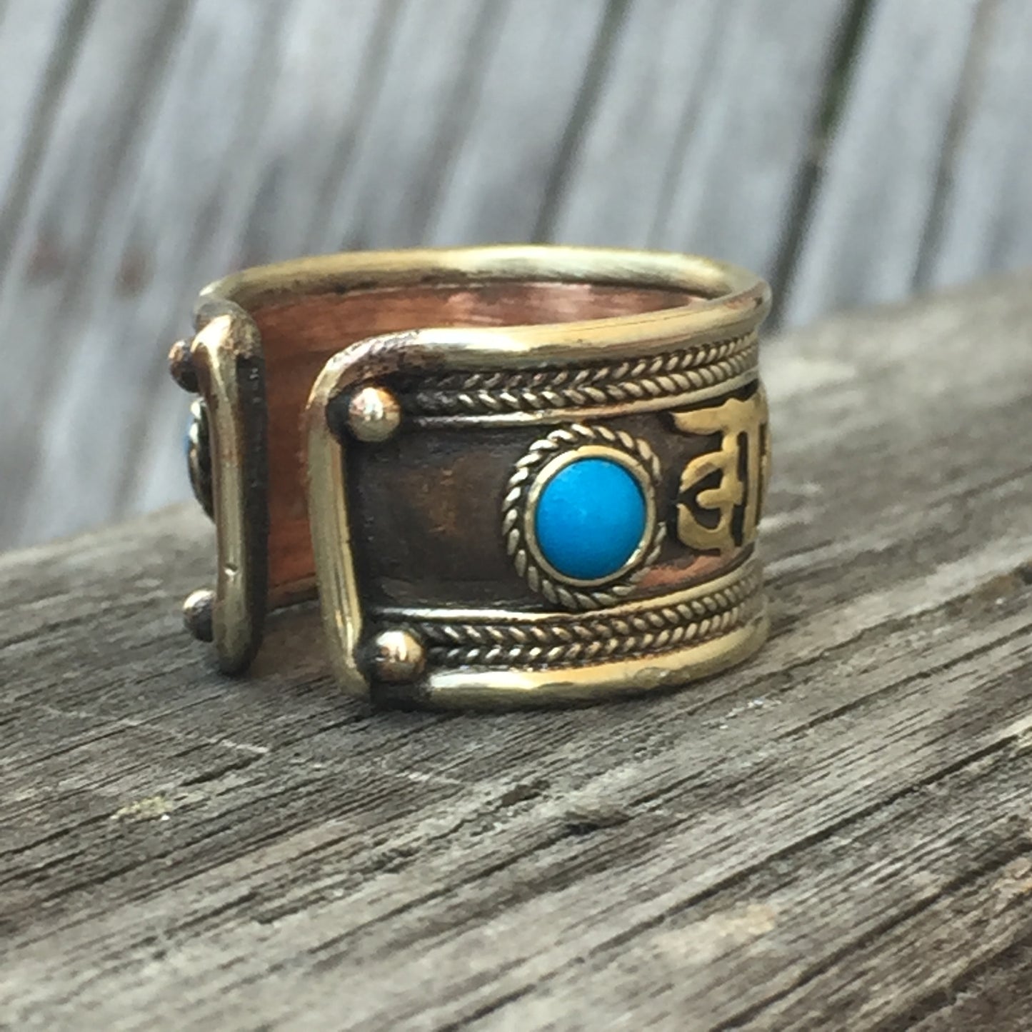 Tibetan Mantra Ring