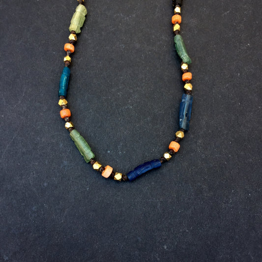 Vintage Glass Bead Necklace