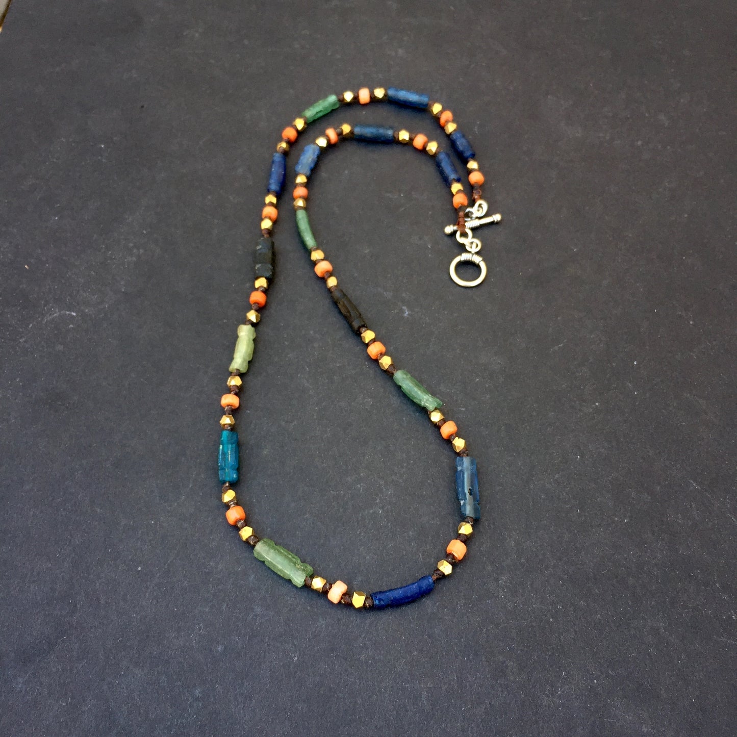 Vintage Glass Bead Necklace