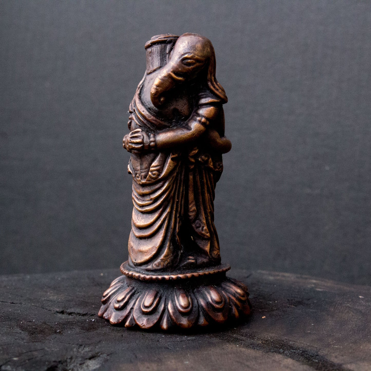 Embracing Ganesha Statue