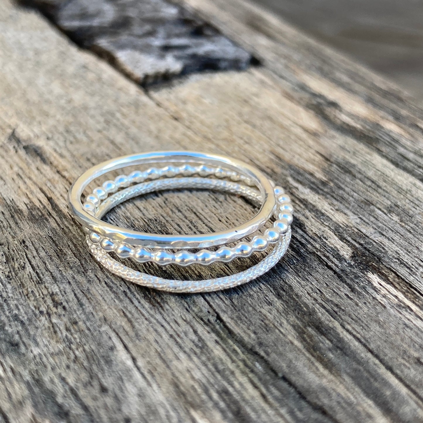 Sterling Silver Thin Stack Ring