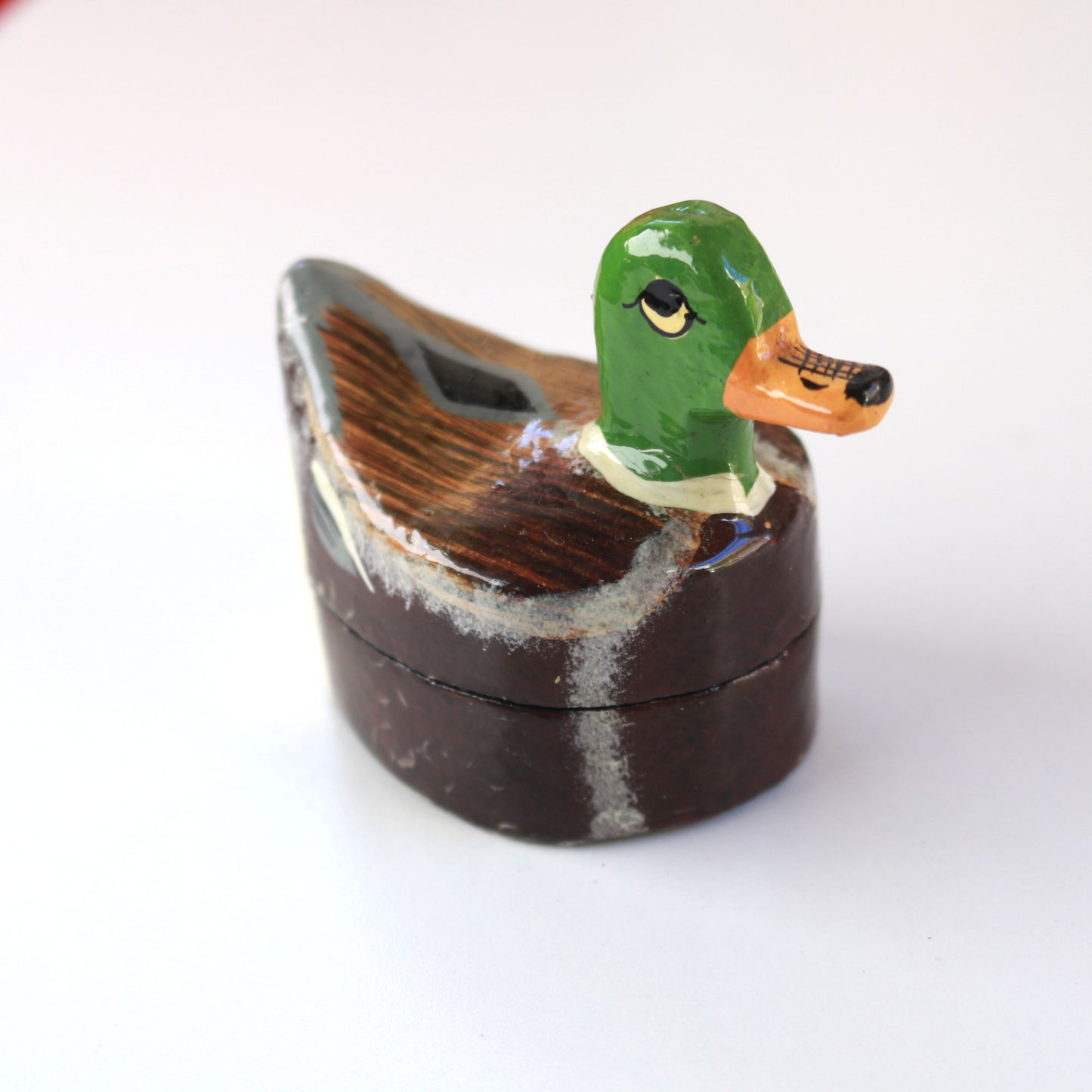 Hand painted Paper Mache boxes