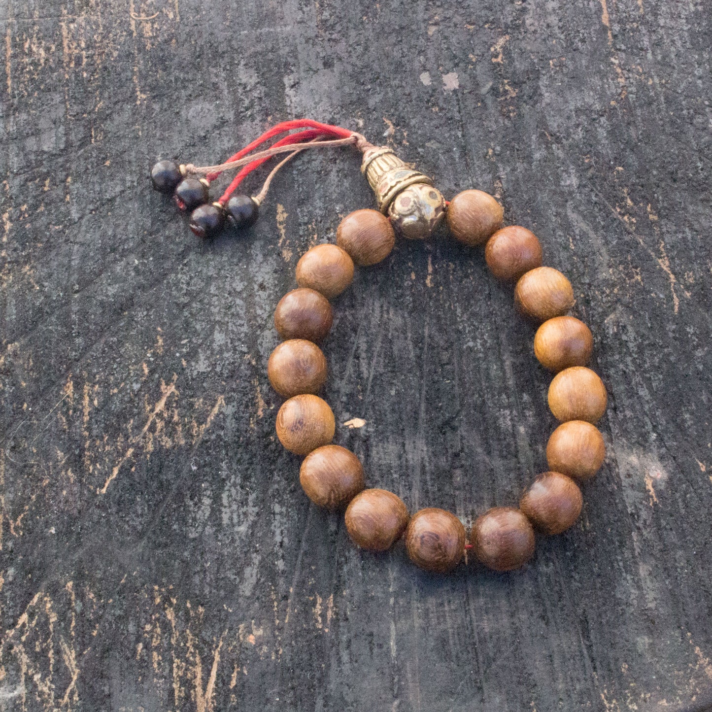 Wooden Beads Wrist Mala