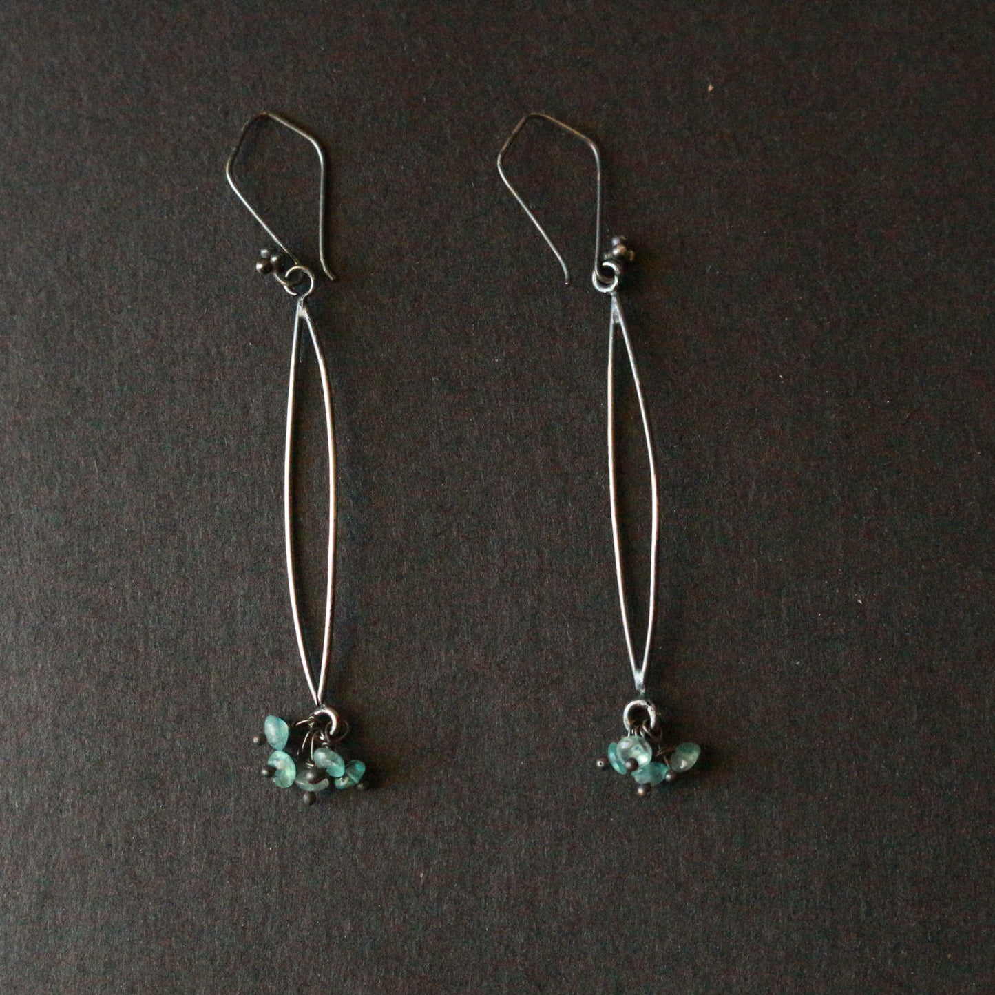 Apatite Dangle Earrings