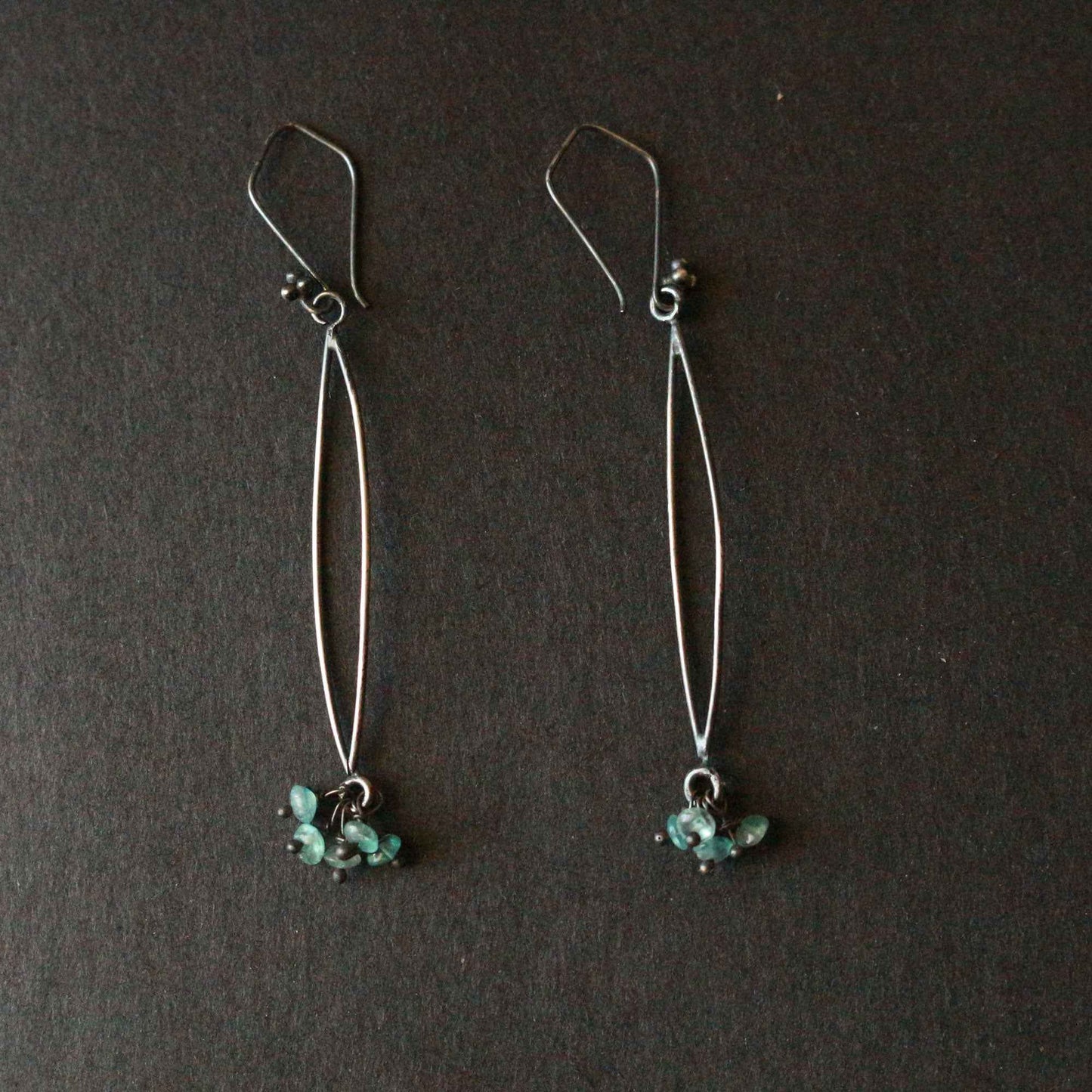 Apatite Dangle Earrings