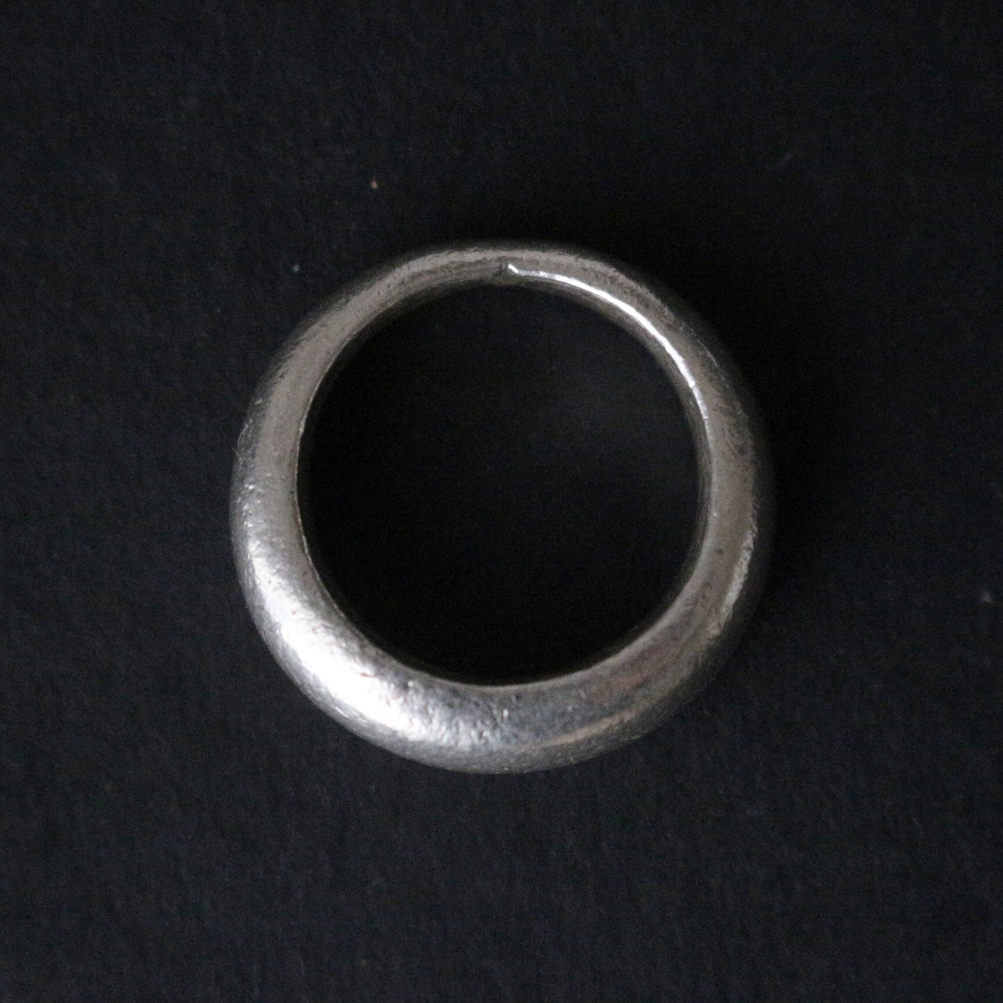 Solid Hilltribe Silver Ring