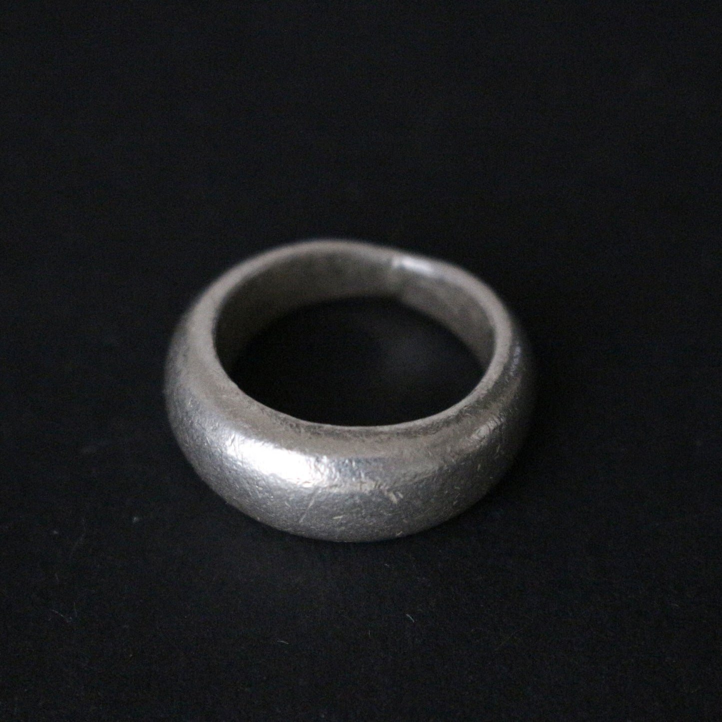 Solid Hilltribe Silver Ring