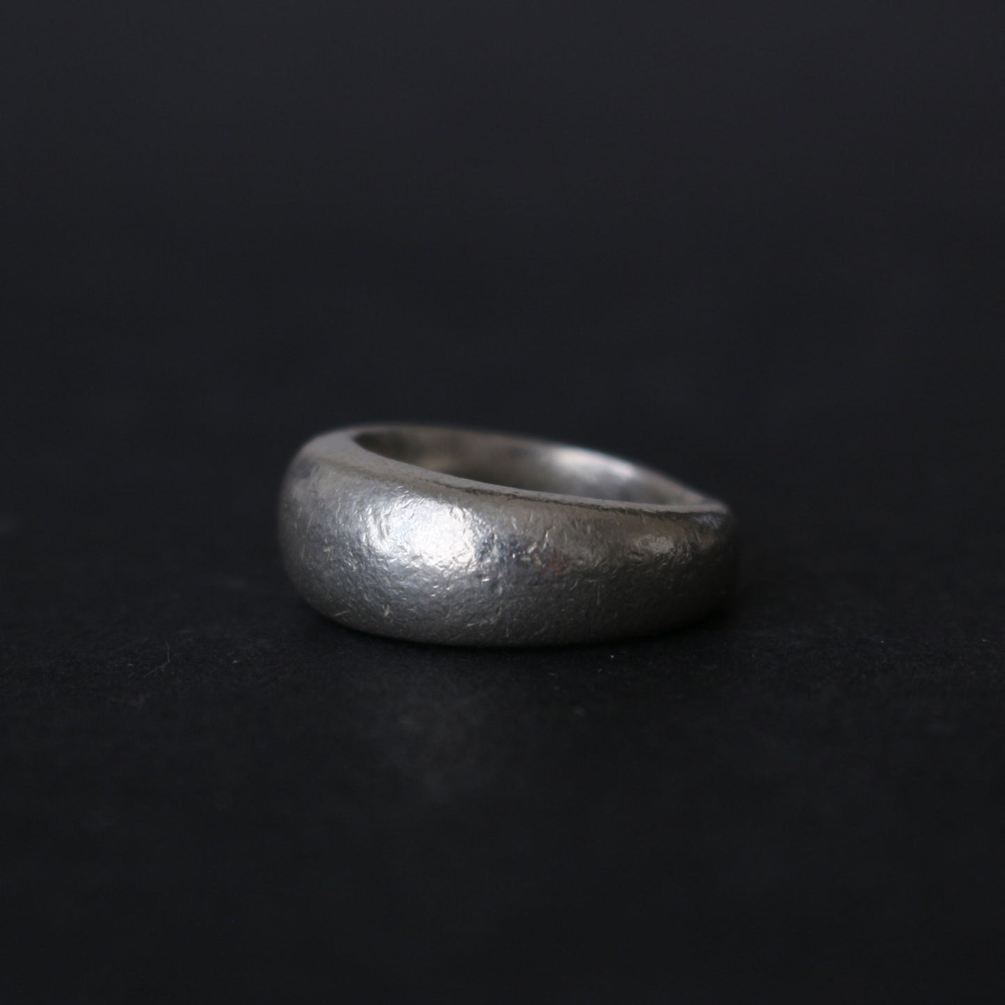 Solid Hilltribe Silver Ring