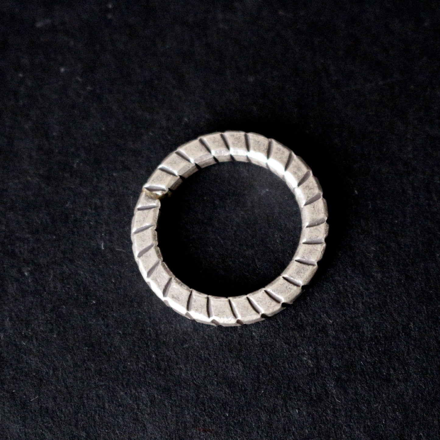 Solid Band Silver Ring