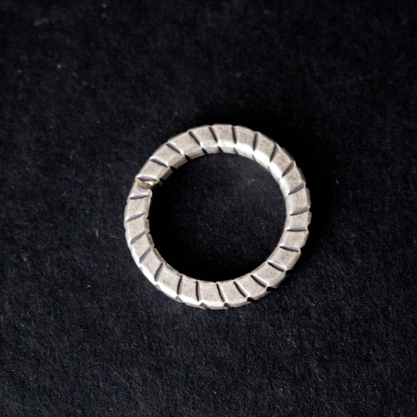 Solid Band Silver Ring