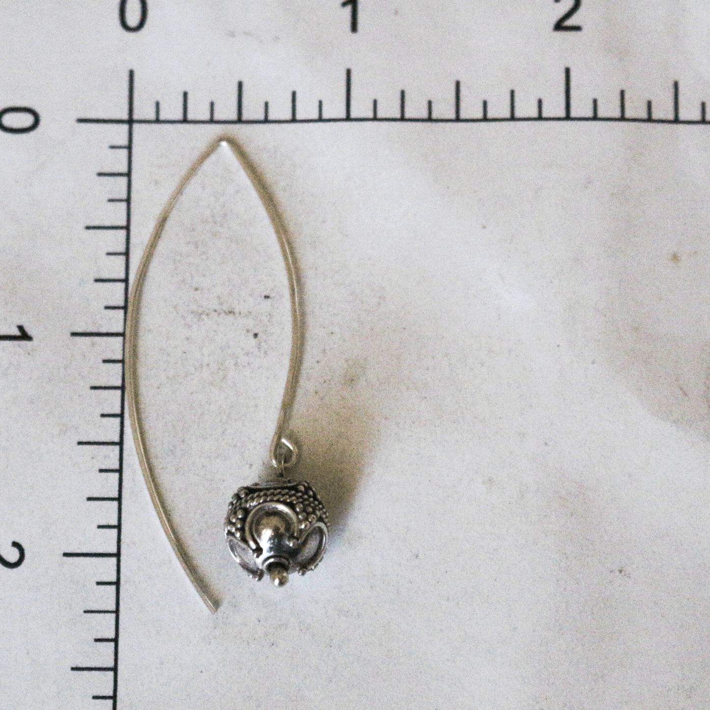 Bali Bead Drop Earrings