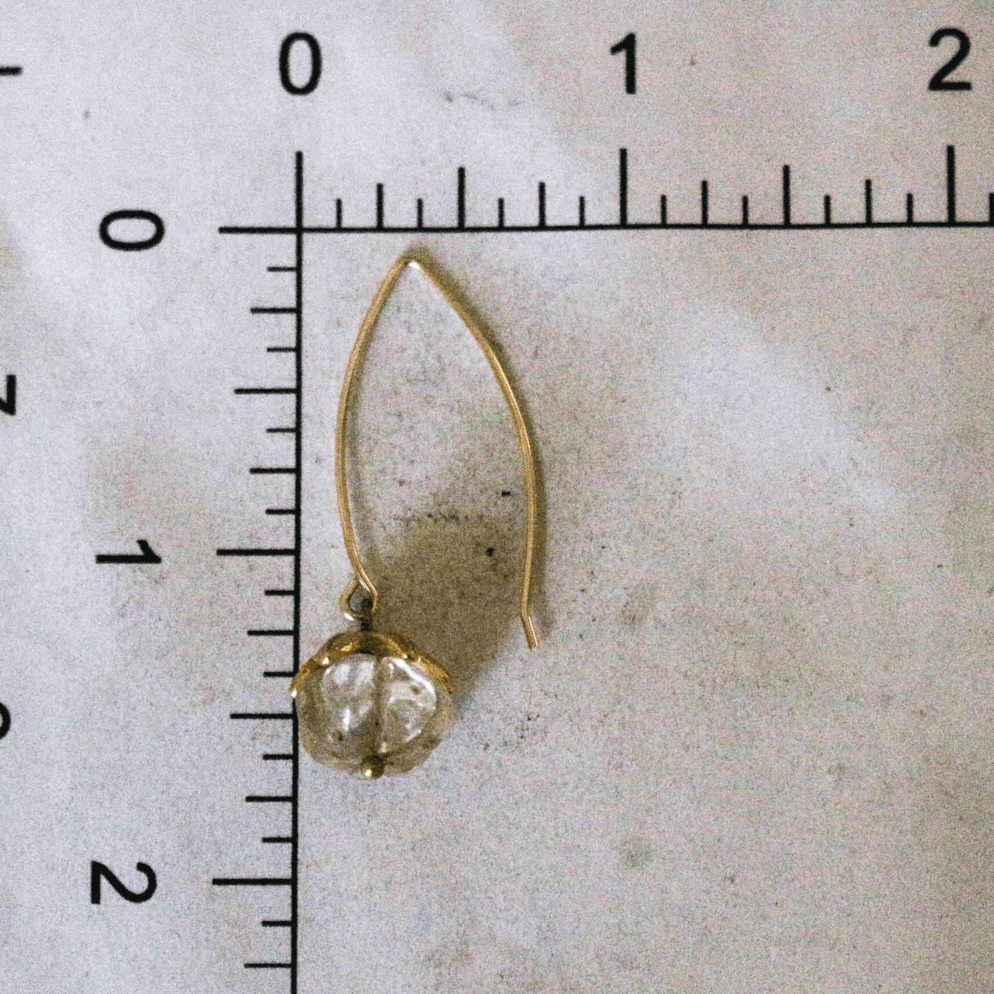 Himalayan Quartz Dangle Earrings