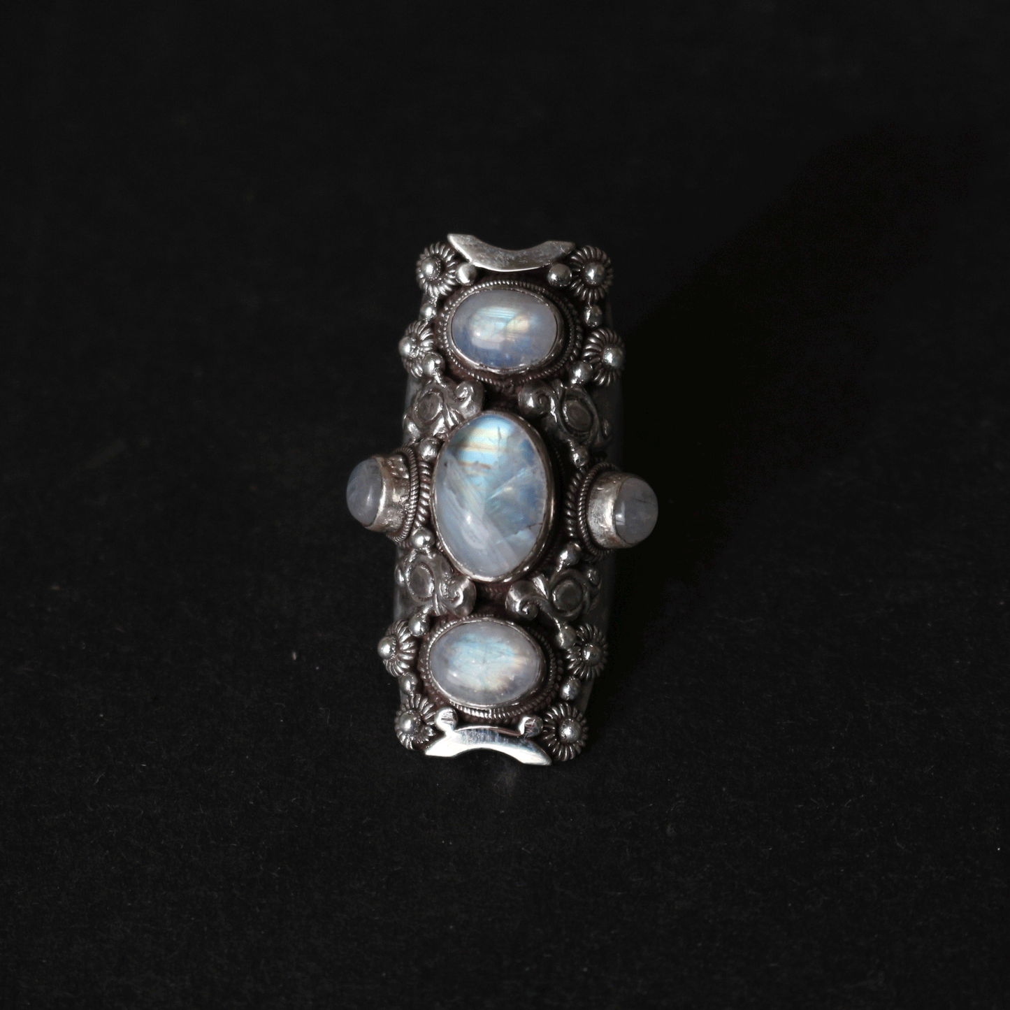 Sterling Silver Saddle Ring