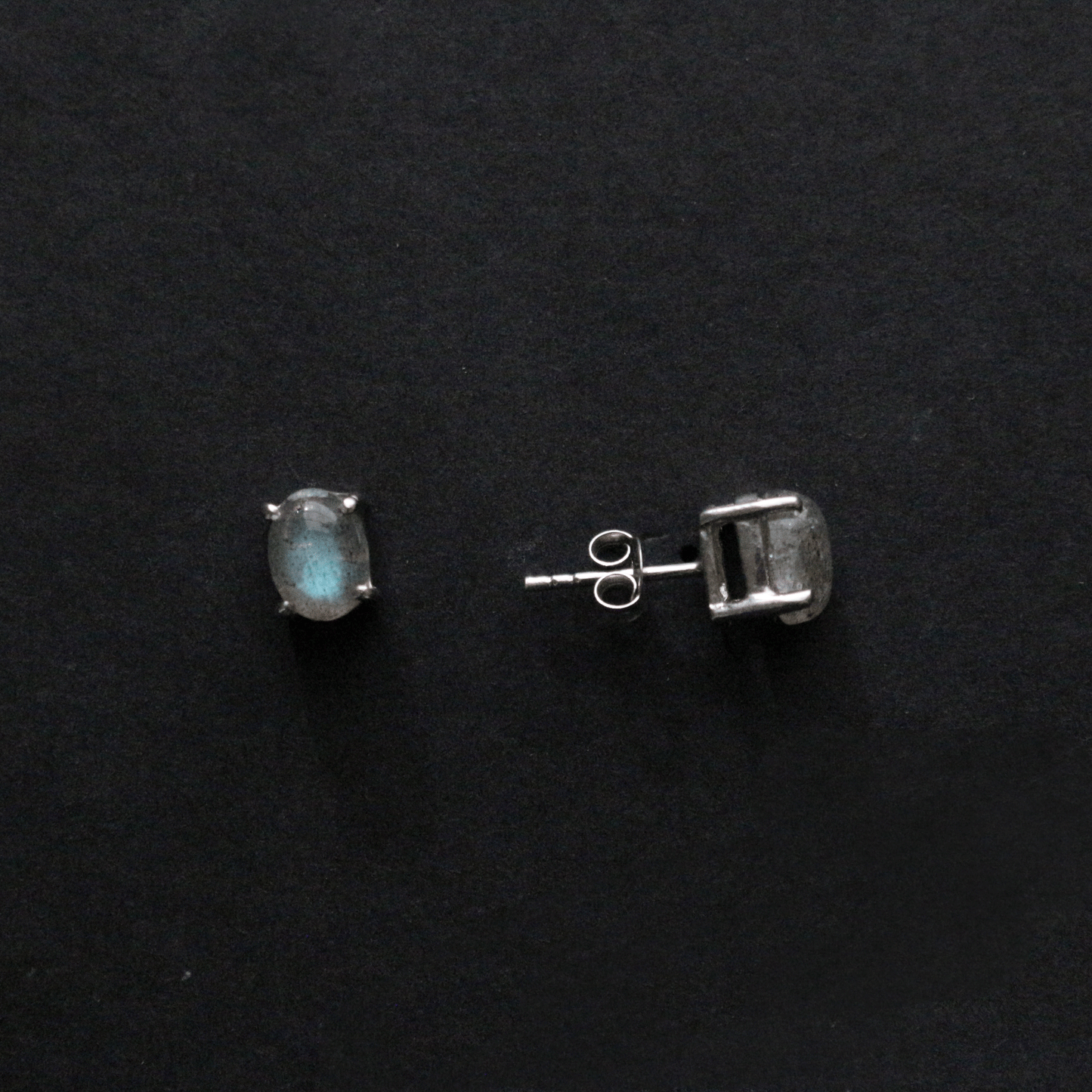 Labradorite Stud Earrings