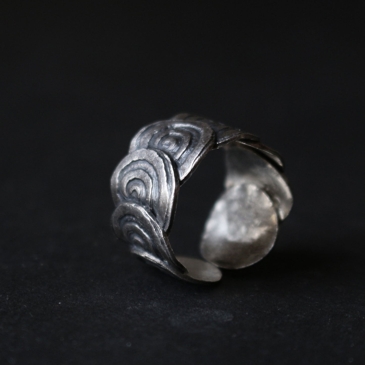 Silver Wide Band Ring