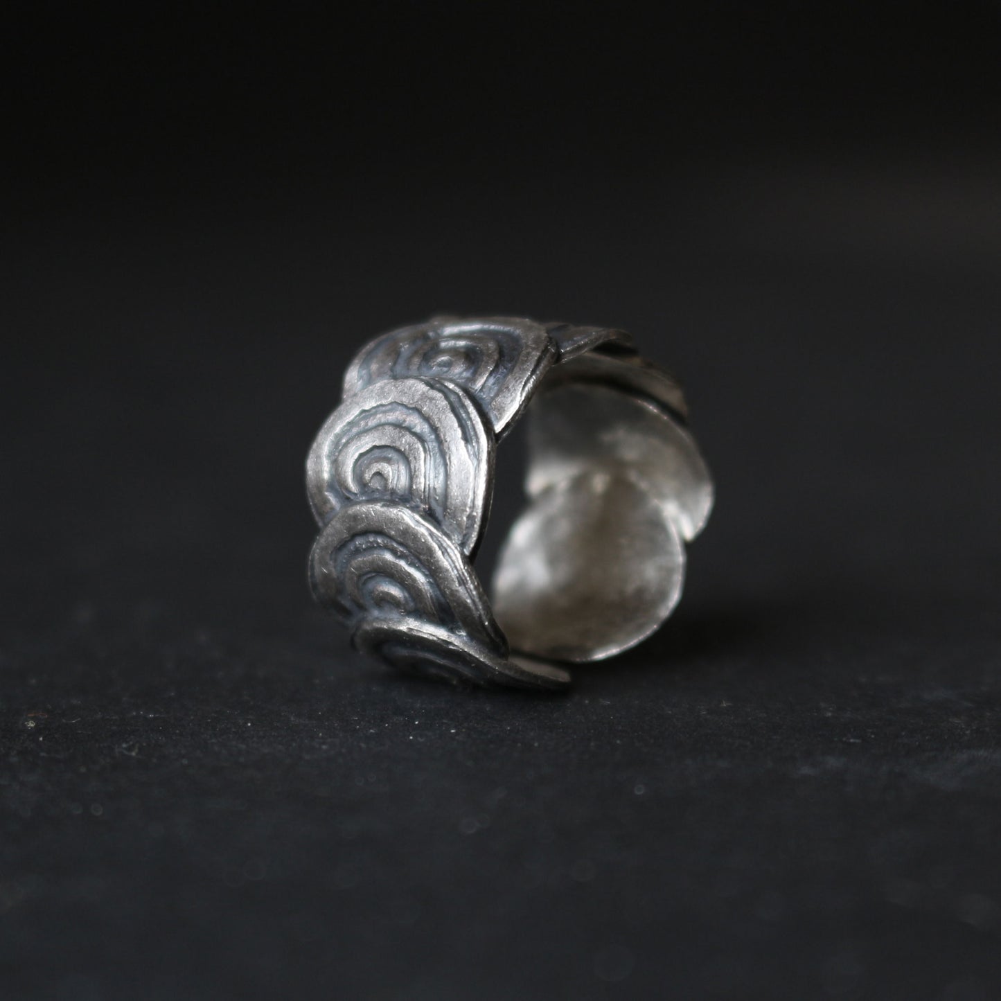 Silver Wide Band Ring
