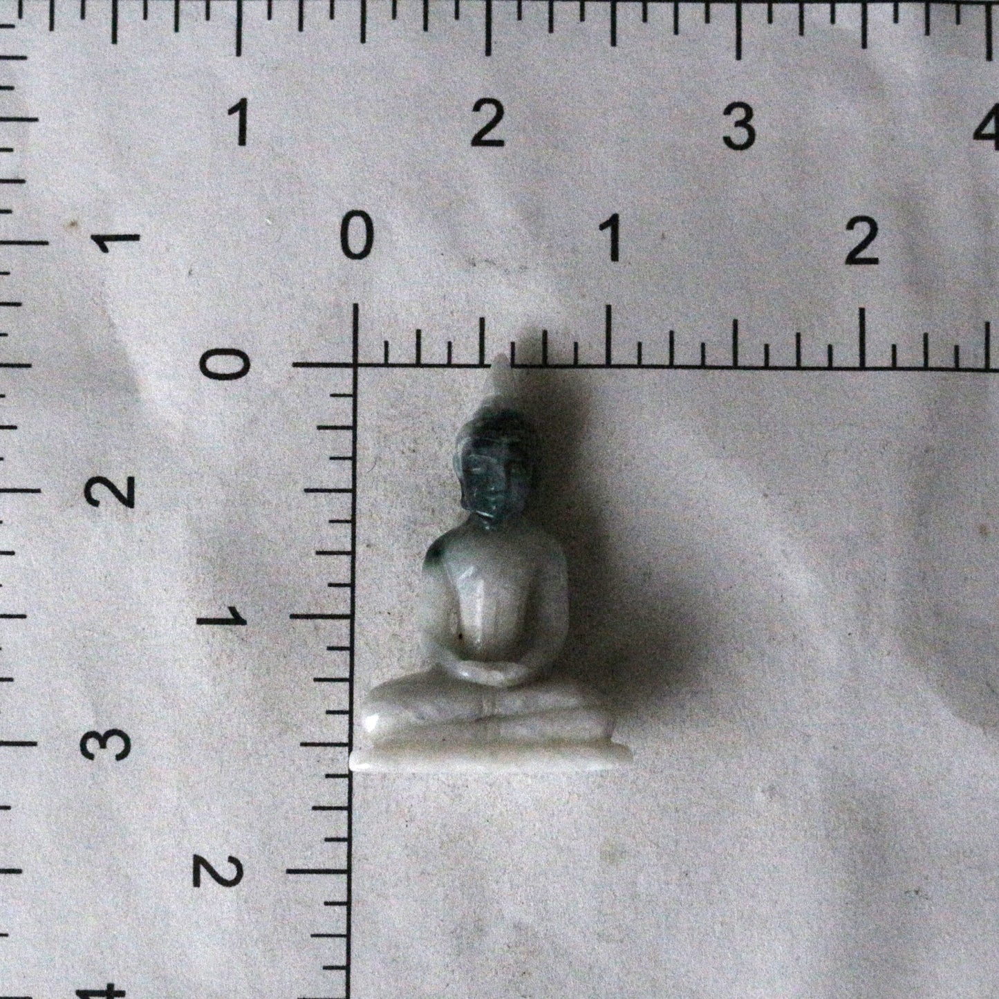 Tiny Jade Buddha Statue