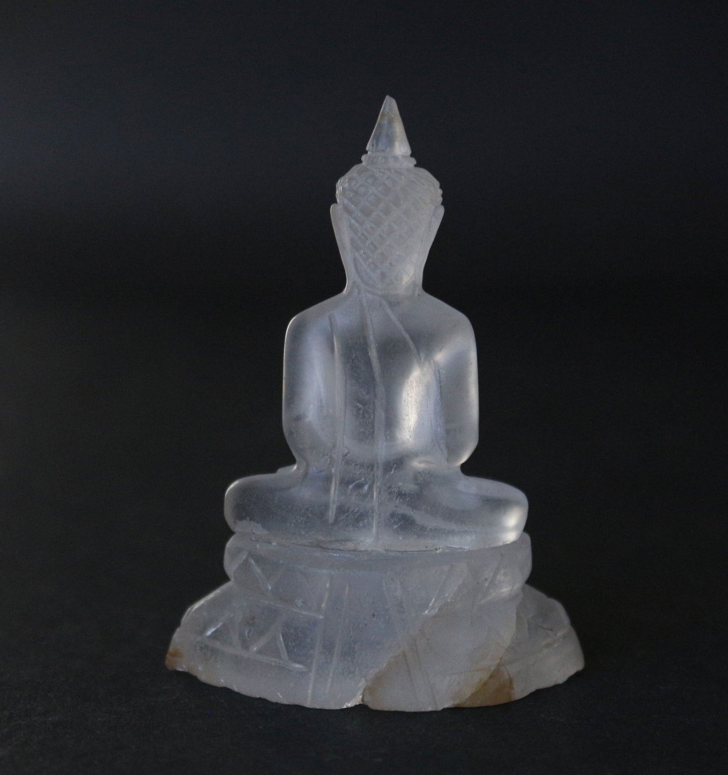 Natural Quartz Buddha Statue