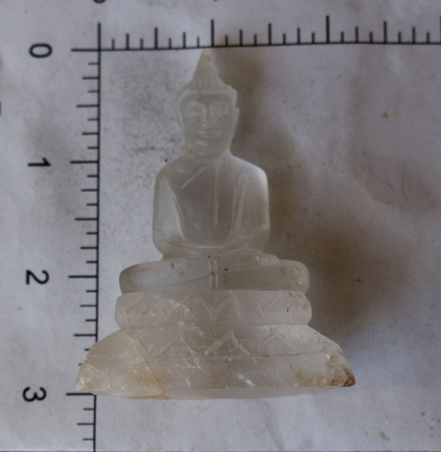 Natural Quartz Buddha Statue
