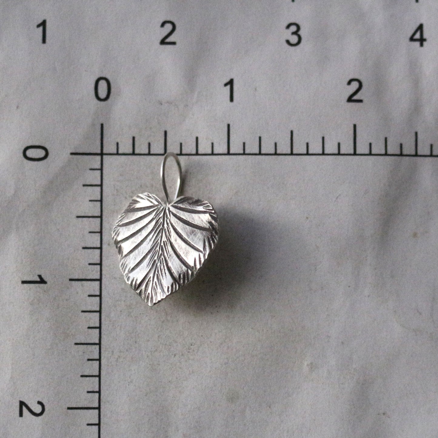 Silver Leaf Earrings