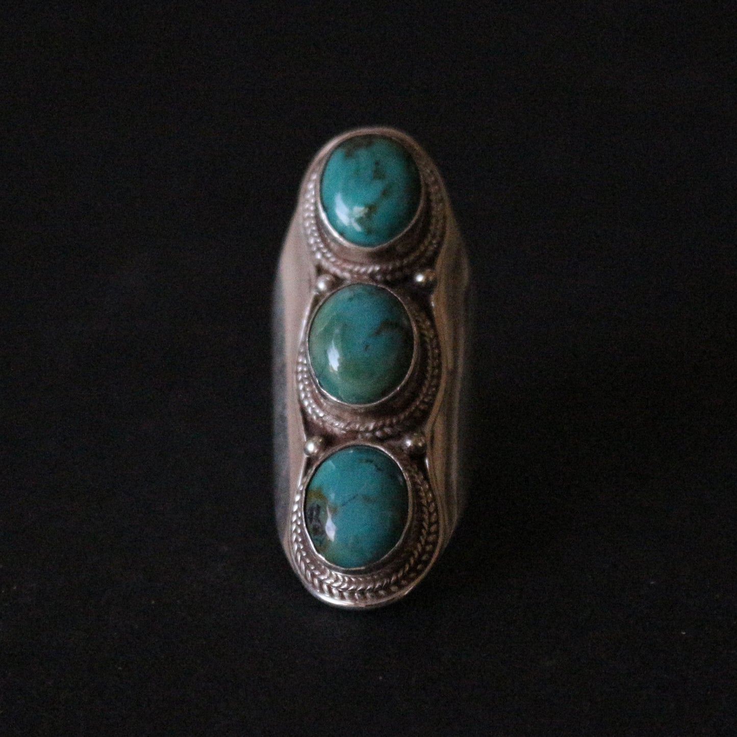 Turquoise Saddle Ring
