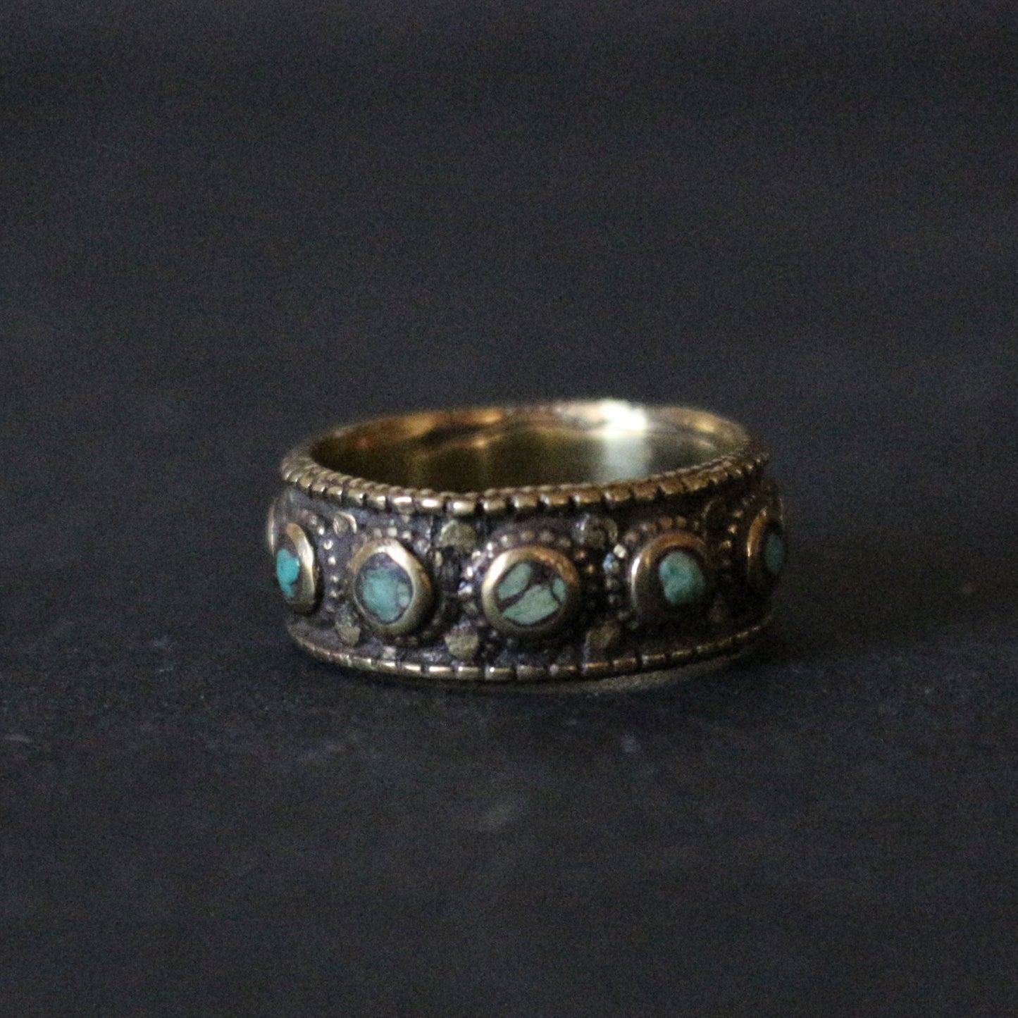 Turquoise Inlay Ring
