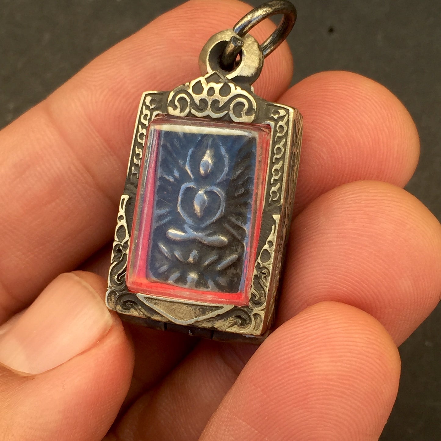 Meditating Buddha Locket Amulet