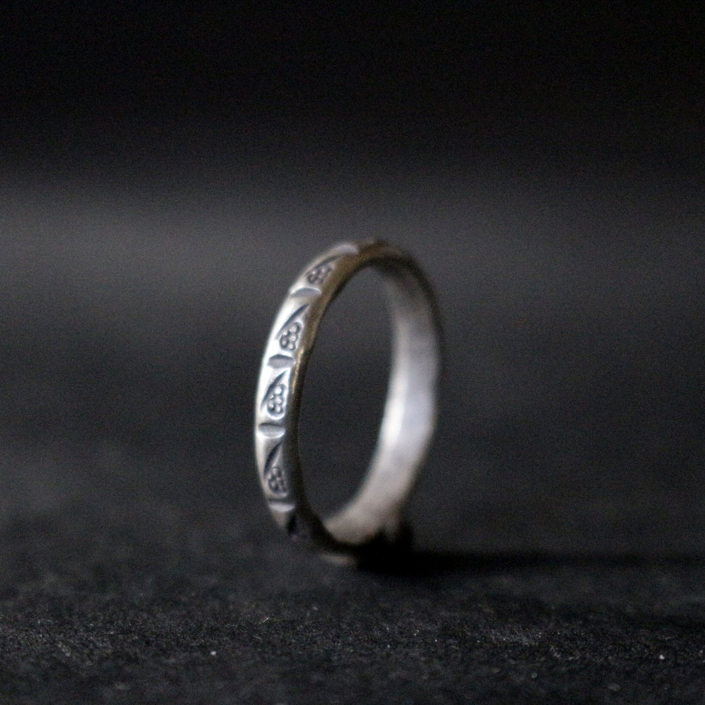 Thin Band Silver Ring